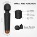 SENDRY Mini Cordless Wand Massager - 160 Vibration Modes - Waterproof & Rechargeable (Black) - Buy Online on GoSupps.com
