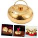 Buy Cabilock Vintage Brass Hot Water Pot 13x13cm Comfortable Hand Accessories for Cold Weather Perfect Outdoor Gift - Buy Online on GoSupps.com
