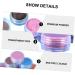 COHEALI 48 Pcs Glitter Eye Shadow Nail Polish Powder Pigment Flash Glitter Powder As Shownx3pcs 16pcsx3pcs - Buy Online on GoSupps.com