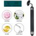 Natural Jade Roller Gua Sha Kit Face Massager Portable Facial Relaxation Slimming Lift Anti Wrinkle Skin Care Tools-Black Obsidian - Buy Online on GoSupps.com
