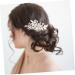 Beaupretty Wedding womens hair clips hair barrettes for women rhinestone hair clips crystal hair clips hair claw clips for women wedding hair clip crystal headpiece vintage bride Crystal - Buy Online on GoSupps.com