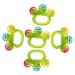 Toyandona 15 STK Hand Bell Soft Bite Toy for Toddlers | Baby Shake Bell Toy for Sensory Play - Buy Online on GoSupps.com