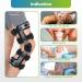 ACL Knee Brace for MCL/PCL/Meniscus Injuries | Adjustable Hinged ROM Orthotic Knee Support for Men & Women - XXL Right - Buy Online on GoSupps.com