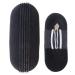 2 pieces of hair pillow witbicg invisible fluffy hair clip hair pad perfect puff hair head puff hair head pillow head and face shape women and girl accessories (black)