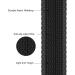 Wolfone 3m Black Lightweight Training Lead for Large, Medium, Small Dogs/Cats - Non-Slip Latex Silk Daily Lead for Recall, Camping, Walking - Buy Online on GoSupps.com