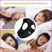 Anti Snore Chin Strap for Men and Women - Breathable & Adjustable Snoring Solution - Stop Snoring Head Band for Better Sleep (Black) - Buy Online on GoSupps.com