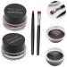 Beavorty 6 pcs brown eye shadow creme eyeshadows dark brown eyeshadow eyebrow gel cosmetic - Buy Online on GoSupps.com