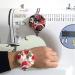Jafirous 3Pcs DIY Pumpkin Shape Pincushion Set with Wrist Strap for Sewing - Cross Stitch Safety Pin Cushions - Buy Online on GoSupps.com