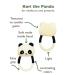 Lanco Kori the Panda Teething Ring | 100% Natural Rubber | Safe & Soft | International Shipping - Buy Online on GoSupps.com
