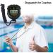 FCXJTU Simple Digital Sports Stopwatch Timer - Basic Operation, Silent, Black - 1 Lap - Buy Online on GoSupps.com