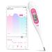 Femometer vinca lite basal thermometer digital fertility thermometer fertility monitor for ovulation cycle control no bluetooth pink