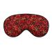 Jaguar Wild Color Leopard Skin Sleep Mask for Women Adjustable Sleeping Eye Shades Cover with Elastic Strap