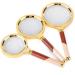 Magnifying Glasses for Hobbies Reading Magnifier 10 Times Magnifying Glass Handheld Magnifying Glass Children's Jewelry Identification Reading Newspaper Books 75mm Optical Glass Lens Vision - Buy Online on GoSupps.com