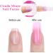 Nail Forms for Gel Builder 100 Pcs Nail Extensions Forms Self-Adhesive Nail Extension Stickers for Acrylic UV & Poly Gel Polygel Nail Form (Pink) - Buy Online on GoSupps.com