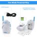 Portable Audio Baby Monitor with Intercom and Two-Way Walkie-Talkie Function | USB Charging - Buy Online on GoSupps.com