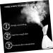 Baluue 2pcs Household Steaming Face Instrument Beauty Steaming Face Instrument White - Buy Online on GoSupps.com