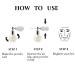 Glitter Highlighter Powder Spray - Pearl White | Shimmer & Sparkle Makeup for Face, Body & Hair - Buy Online on GoSupps.com