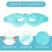 ACWOO Cooling Gel Beads Eye Mask for Puffy Eyes - Hot Cold Therapy for Migraine Relief, Dark Circles & Sinus Pain - Buy Online on GoSupps.com