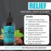 Relief MyCro Booster - Organic Reishi Turkey Tail Mushroom Extract Tincture Natural Flavor Liquid Supplement Fruiting Body Extract No Fillers Spagyric Formula 1oz 30 Servings - Buy Online on GoSupps.com