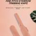 Eyebrow Soap Kit Long Lasting Eyebrow Styling Shaping Wax with Brow Trimmer Brush Brown eyebrow shaping wax - Buy Online on GoSupps.com