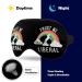 Liberal Unicorn Sleep Mask - Adjustable Strap, Blocks Light for Night Travel and Nap - Buy Online on GoSupps.com