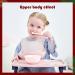 Little Dimsum 2Pcs Silicone Baby Bibs - Adjustable, Waterproof & Easy to Clean | Christmas Sets - Buy Online on GoSupps.com