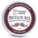 Taconic Shave Beard Wax - All Natural - Artisan Made - 2 Oz Size (Double The Size of Most Others)