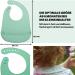 Lilly Moon Silicone Bibs for Babies BPA-Free Waterproof with Collecting Bowl | Washable Toddler Bibs | Grayed Jade & Pale Dogwood | Ideal Baby Accessories - Buy Online on GoSupps.com