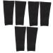 BESPORTBLE 6 Pairs Leggings Leg Protection Socks Calf Long Socks Comfortable Calf Stockings Leg Sleeves for Men Basketball Leg Sleeve Basketball Calf Compression Socks Running Sleeves Men