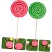 Alipis 6 Pcs Christmas Sto The Gift Models Kids Toys Christmas Lollipop Ornament Peg with Hook Children Playthings Decorative Lollipop Photo Prop Wedding Photo Props Candy Fake Food Nail - Buy Online on GoSupps.com
