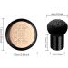 Mushroom Head Air Cushion CC Cream Foundation Moisturizing Concealer BB Cream Face Foundation Makeup Full Coverage Pores Creating A Shiny and Flawless Appearance (B Natural Color) - Buy Online on GoSupps.com