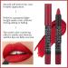 3Pcs Rub Red Chestnut Mauve Pink Matte Lip Crayon Liner Set | Waterproof 24H DNM Matte Lipstick & Liner Set | Original labiales mate 24 horas | 13&15&16 - 3 Count - Buy Online on GoSupps.com