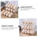 Mikikit Egg Holder 2 Pcs Transparent Egg Lattice Eggs Frame Holder Clear Egg Storage Holder Kitchen Supplies re-usable - Buy Online on GoSupps.com