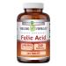 Amazing Formulas Folic Acid 5000 Mcg per Serving | Tablets Supplement | Non-GMO | Gluten-Free | Made in USA (1 Pack | 240 Count)
