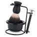 Men's Beard Trimmer Kit Shaving Brush Set With Bowl Stand Mustache Shaping Tool Set For Men's Daily Grooming