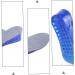 Buy NOLITOY Height Increasing Insoles - Full Insole Heel Lift for Men & Women - Elevator Insert for Height Increase - Comfortable Flannel Honeycomb Design - 26.5x8.8cm - International Shipping Available - Buy Online on GoSupps.com