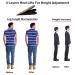 Adjustable Orthopedic Heel Lift for Pain Relief | Leg Length Discrepancies & Height Increase | Fits Women 11-13.5 & Men 10.5-13 - Buy Online on GoSupps.com