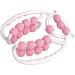 Leg Massage Roller with 20 Wheels - Relieve Muscle Fatigue & Relaxation | Trigger Point & Calf Massage Roller - Buy Online on GoSupps.com
