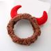S-Trouble Pl sch Red Ochse Devil Horns Headband | Funny Makeup Shower Hairband for Girls | Festival & New Year Party Accessory - Buy Online on GoSupps.com