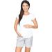 Maternity Shorts Pants Trousers with Over Bump Panel - Mija 1047 XXL Melange - Buy Online on GoSupps.com