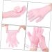 minkissy 1 Pair moisture glovesfor dry hand soft whitening hand Anti-crack cotton gloves for dry hands exfoliating hand gloves moisturizing sebs cosmetic Cotton gloves M Pink - Buy Online on GoSupps.com