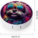 Shih Tzu Dog Contact Lens Case with Mirror | Cute Portable Eye Lens Box Travel Kit - Buy Online on GoSupps.com