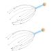 rieder 2X Metal Finger Neck Scalp Head Stress Relax Massage Massager