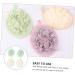 Angoily 4pcs Pure Flower Bath Balls - Loofah Sponges & Body Brushes for Shower & Bath - Enhance Your Bathing Experience - Buy Online on GoSupps.com