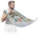 Beard Bib Apron Beard Bib Hair Catcher for Men Shaving and Trimming Non-Stick Waterproof Beard Cape Grooming Cloth Lovely Animals