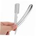 Didiseaon Stainless Steel Razor Spatula & Eyebrow Trimming Tools - Precision Manual Shavers for Men - Durable 304 Stainless Steel Blades & Holders - Buy Online on GoSupps.com
