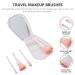 LALAFINA Mini Travel Makeup Brush Set - Eye Shadow Highlight Foundation & Blending Brushes | Perfect for On-the-Go Beauty - Buy Online on GoSupps.com