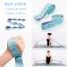 11-Loop Nitpicker Stretching Strap for Hamstring & Leg Flexibility | Elastic Exercise Band for Yoga & Stretching | Mat Carrying Straps Included - Buy Online on GoSupps.com