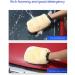 Micro Thick Multi Fiber Single Sided Gloves Lambswool Wash Gloves Car Household Cleaning Gloves Beige - Buy Online on GoSupps.com