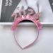 hgnxa 2024 New Year Hairband Women Students Music Festivals Photography Hairband Sequins Letter Headbands for Taking Photo Gold - Buy Online on GoSupps.com